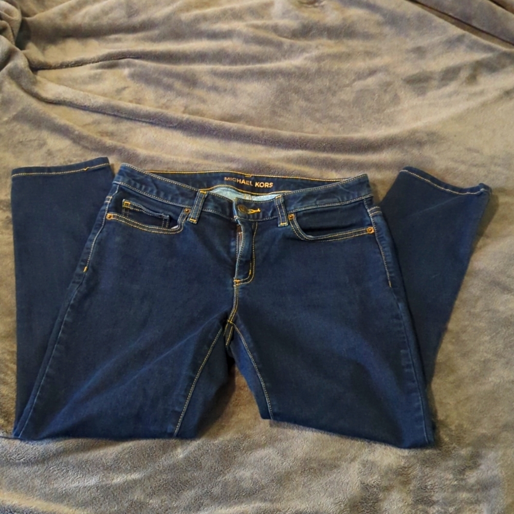 Michael Kors Izzy Cropped Skinny Jeans